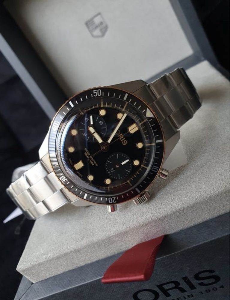 Oris 65 Divers Sixty-Five Chronograph -55% 21690 PLN