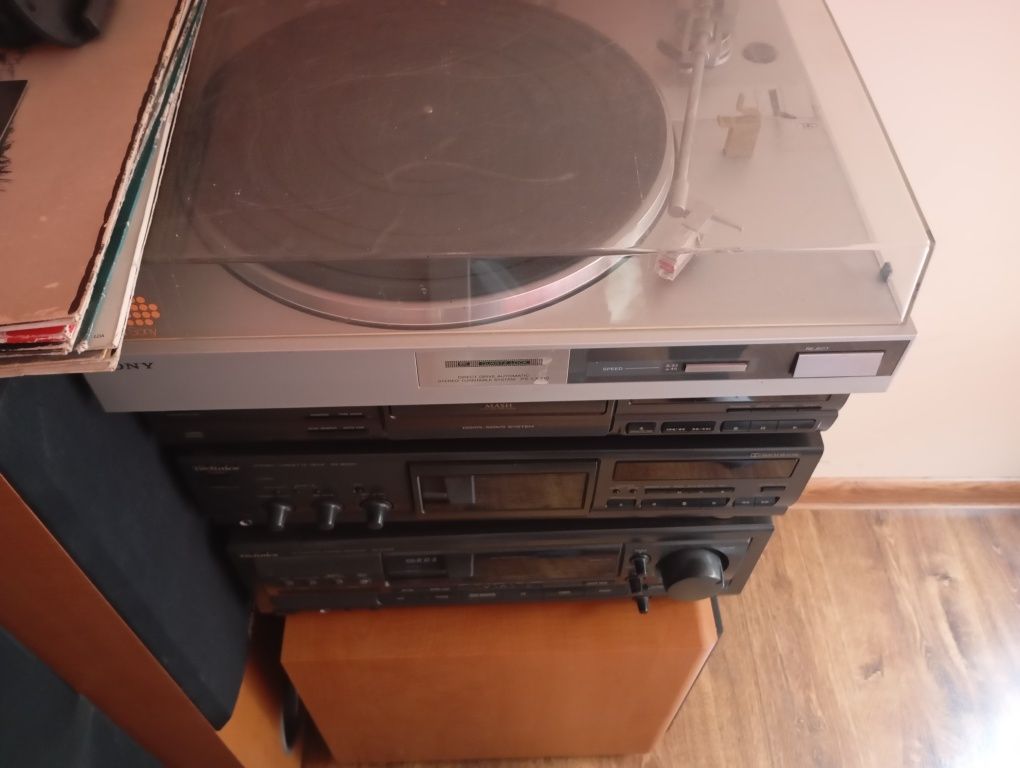 Technics plus zestaw głośników 5+1