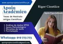 SPSS Teses e Trabalhos, Análise Estatística, Revisão