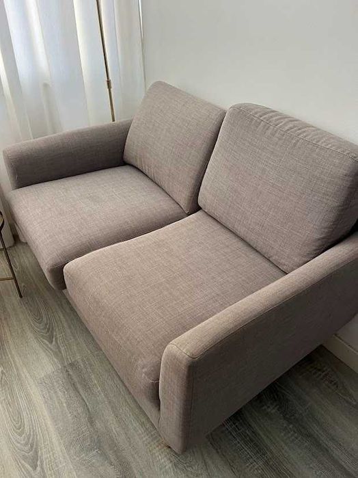 Sofá LA REDOUTE 2 lugares em poliéster/algodão, Jimi