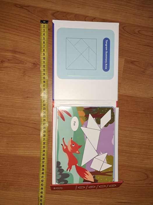 Мозаїка з магнітними детальками. Танграм. Пазл. Монтесорі