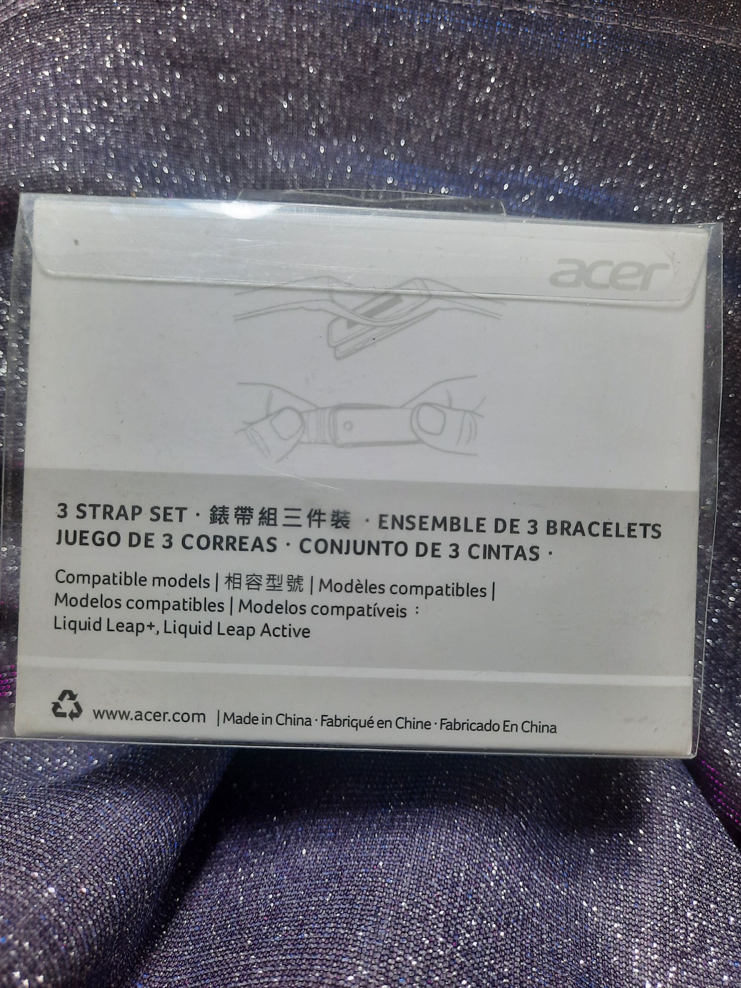 Acer band 3 sztuki strap set Liquid Leap Active