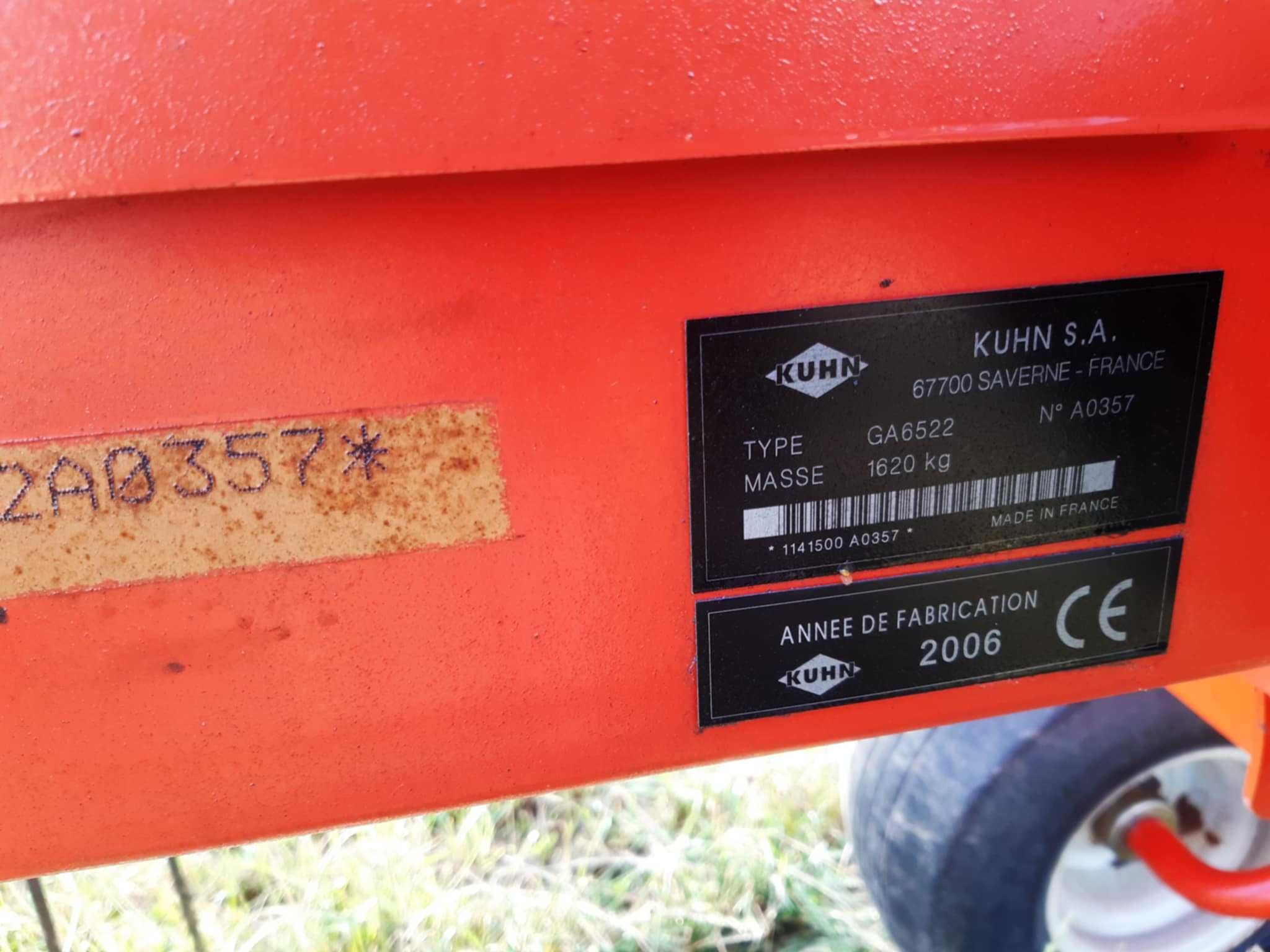 Zgrabiarka Kuhn Ga 6522 Masterdrive, pottinger, fella