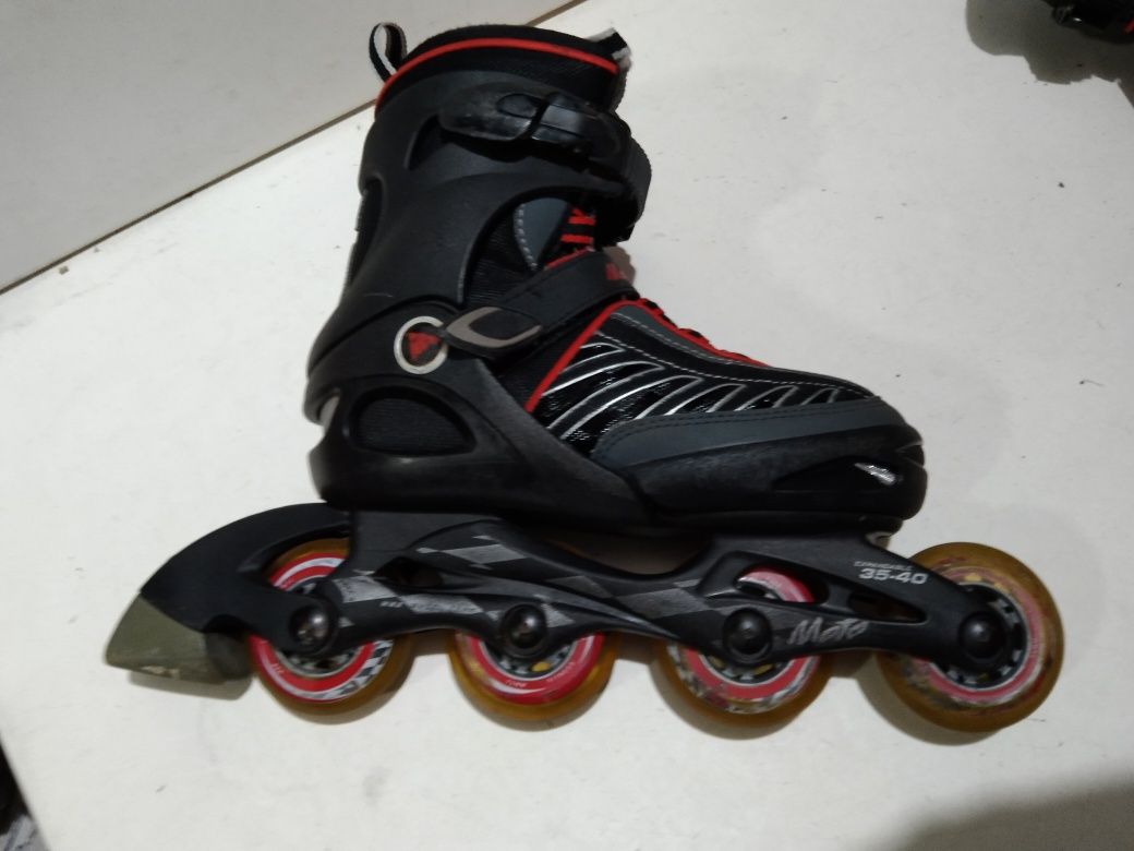 Rolki dla dziecka K2 MOTO JR rozmiar 35-40.