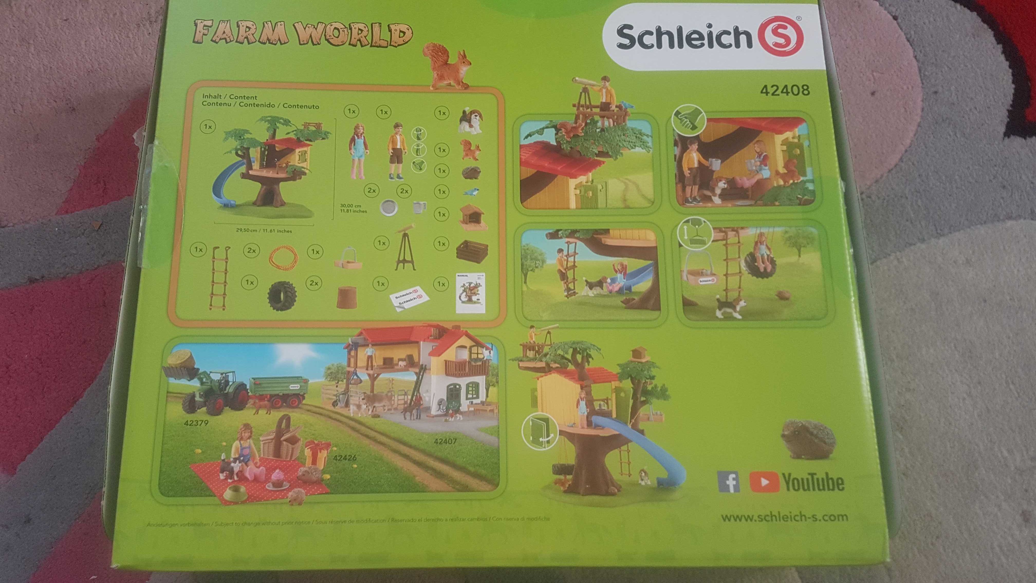 Zestaw Schleich domek na drzewie 42408