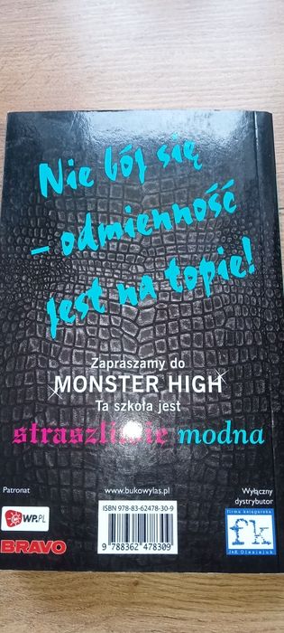 Książki Monster High 1 i 2