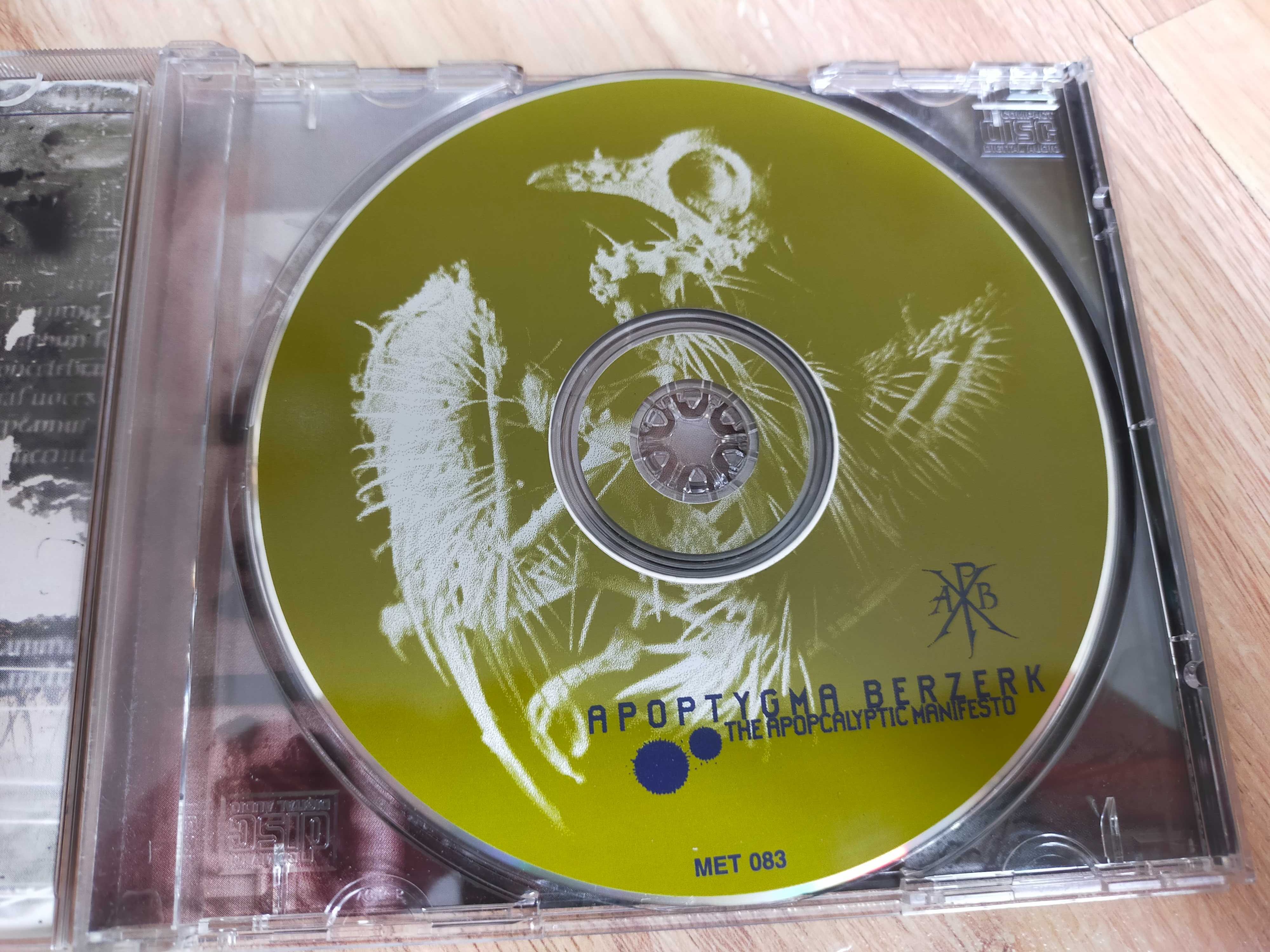 APOPTYGMA BERZERK - "The Apoptygma Manifesto"  CD. Jak nowa ! USA !