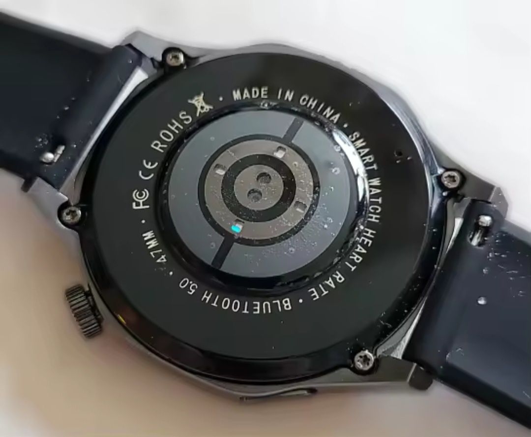 Smartwatch czarny AMOLED nowy