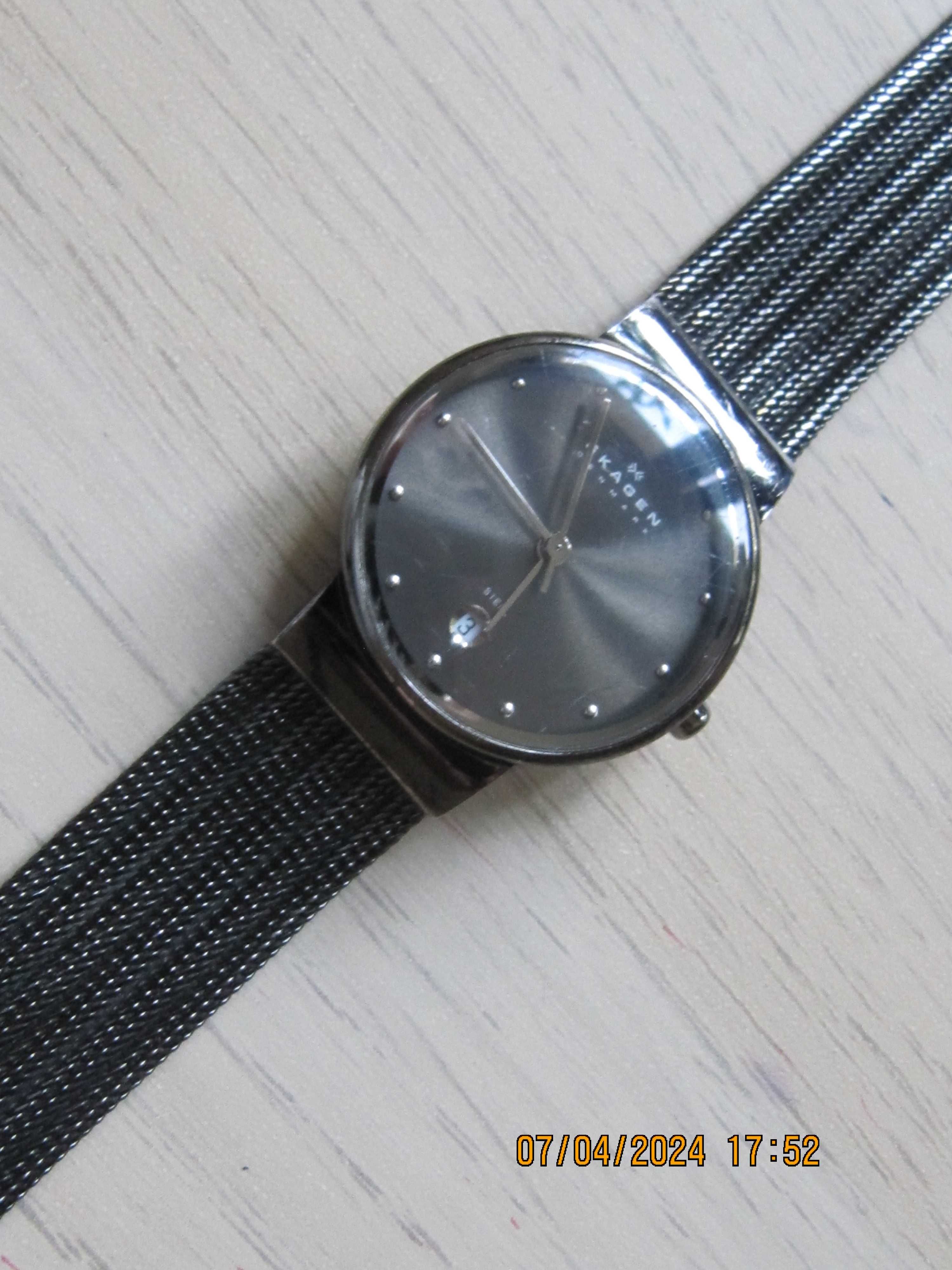 Skagen 351  oryginalny sportowy zegarek damski