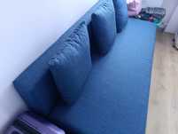 Sofa rozkładana 3 osobowa Ikea Asarum kanapa z funkcją spania