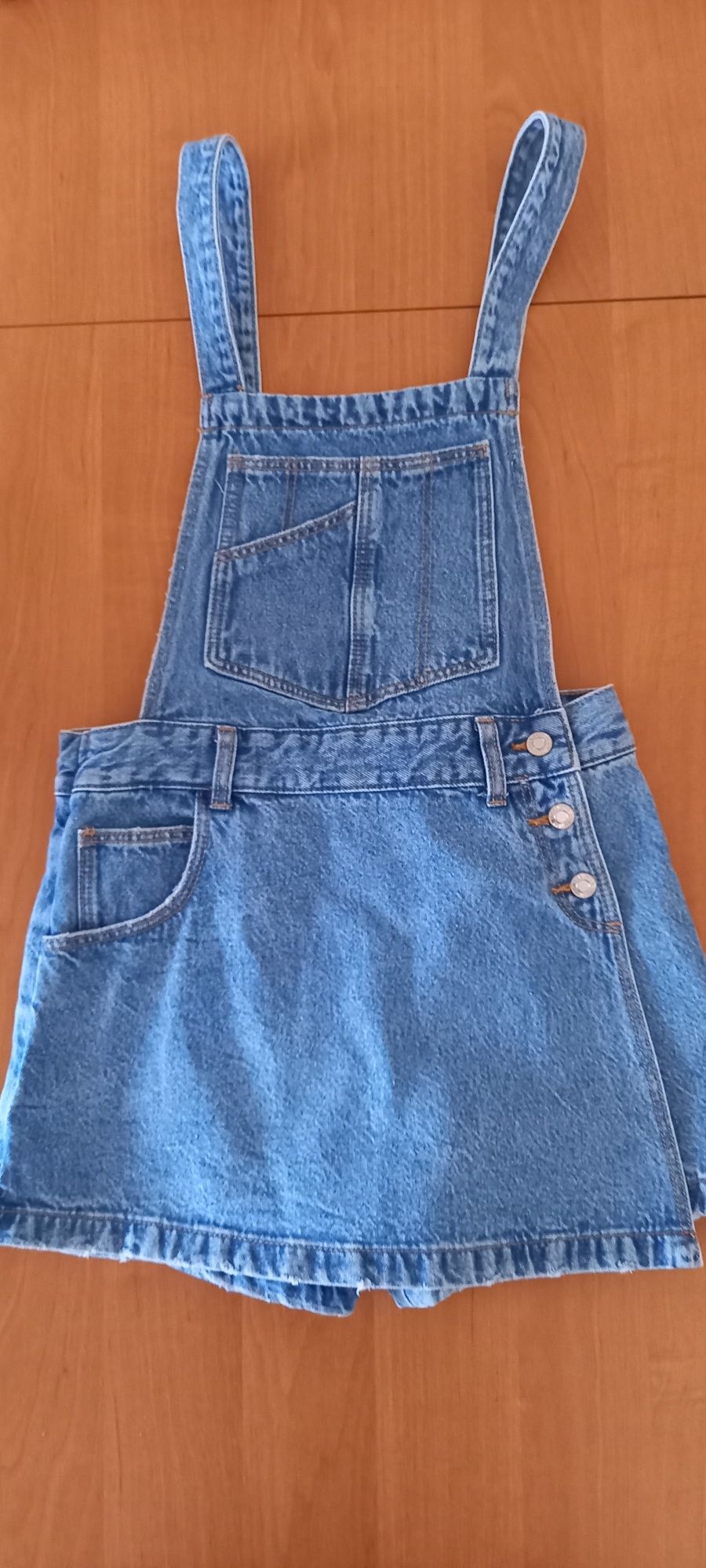 Spodnicospodnie jeansowe dziewczęce ZARA rozmiar 152