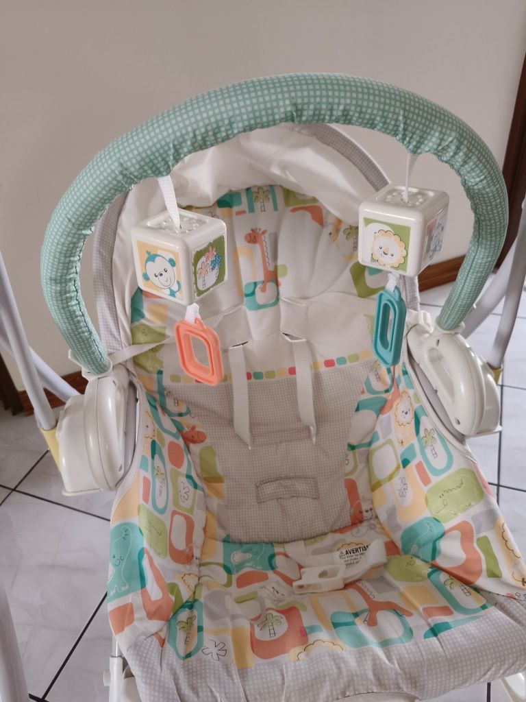 Odbiór tylko osobisty - Leżaczek Bujaczek Fisher Price