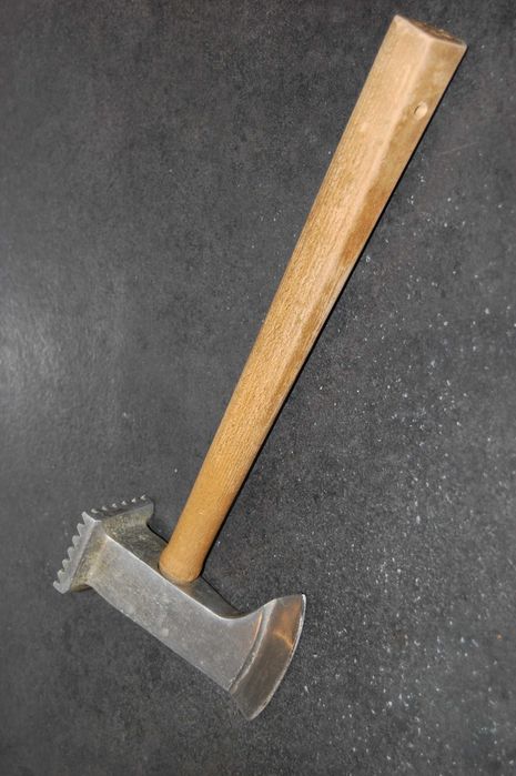 Tasak z tłuczkiem, kuchenny - PRL