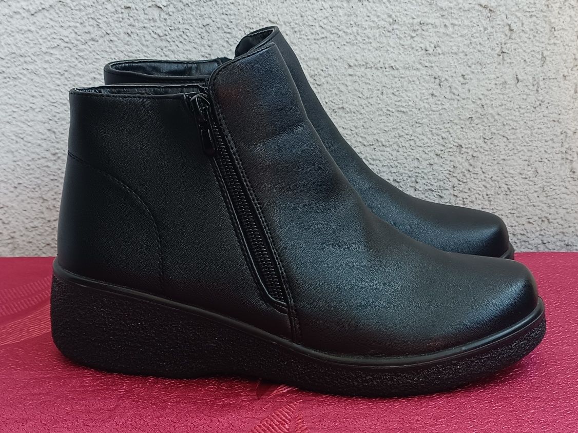 Buty damskie rozmiar 38 Czarne raz na nogach