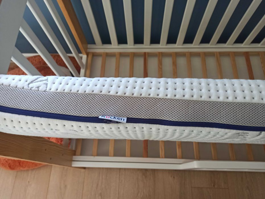 Materac pianka kokos Rucken Silver Care 120x60