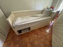 Cama Indv/ dupla com 3 gavetas tipo Hemnes ou Brimnes