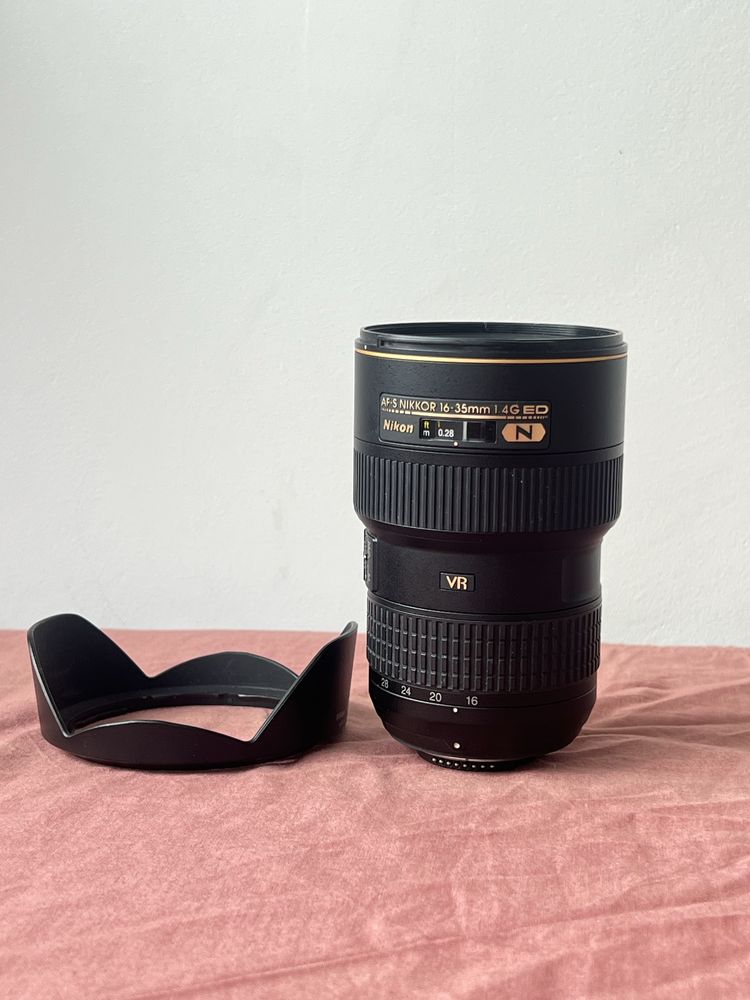 Nikkor lente 16-35mm f/4G ED VR Nikon