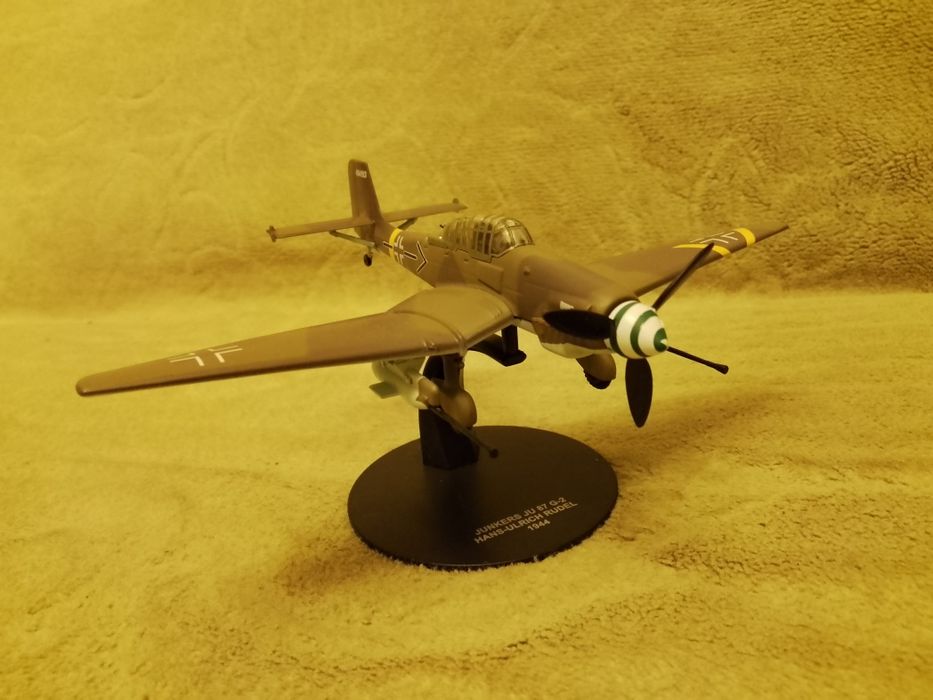 Metalowy model samolotu Ju-87