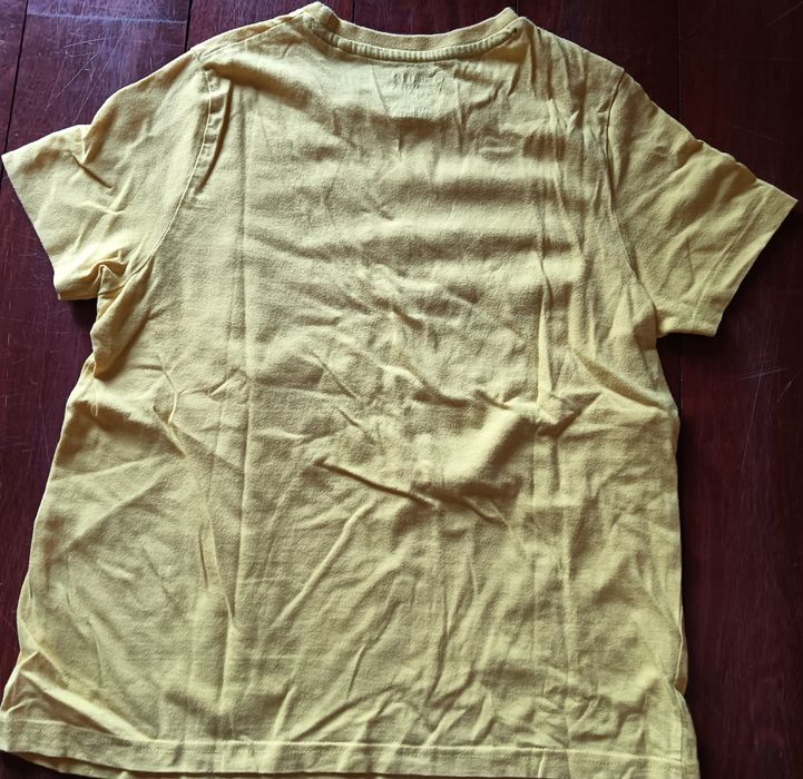 T shirt amarela infantil