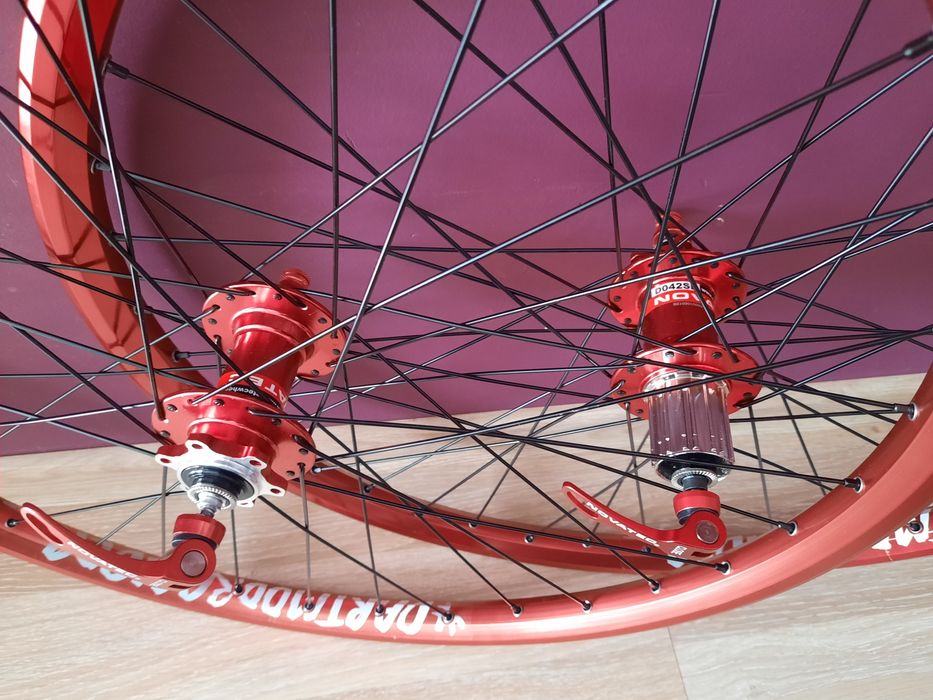 Nowe koła 26 dartmoor novatec bardzo mocne pancerne dirt mtb