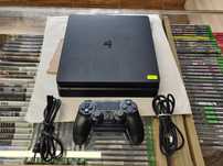 Konsola ps4 slim, pad, okablowanie. Czytaj opis