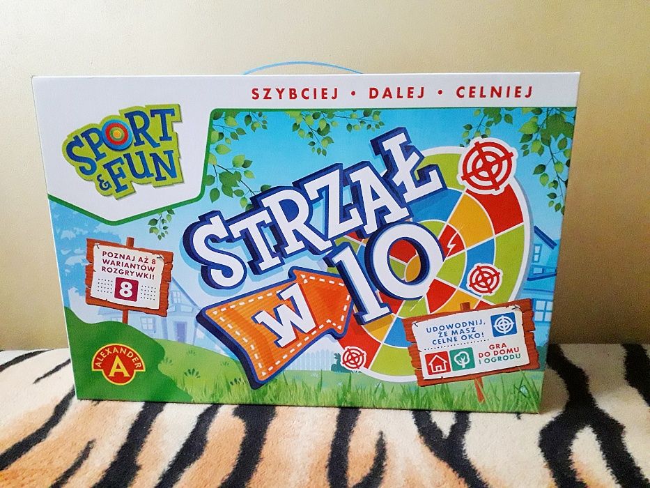 NOWA gra zręcznościowa „STRZAŁ w 10” dla dziecka i rodziny