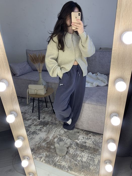 Графітові сірі витерті джоггери puma washed спортивні штани