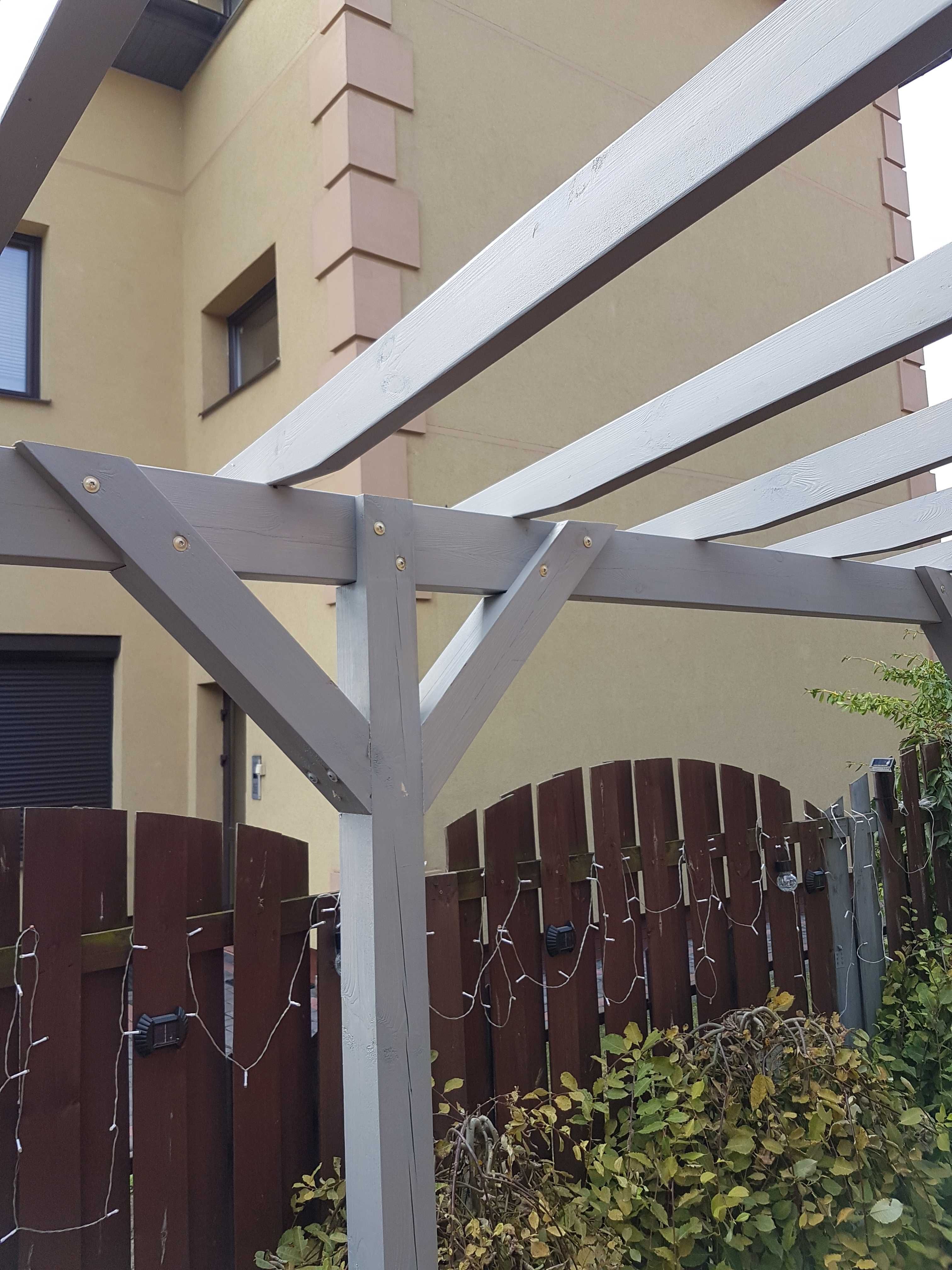 Altana Wiata Garażowa Carport 360 x 560 cm jednospadowa