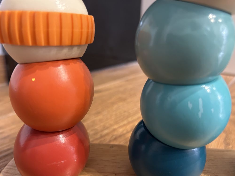 Пірамідка GUIDECRAFT Manipulatives Гусениці