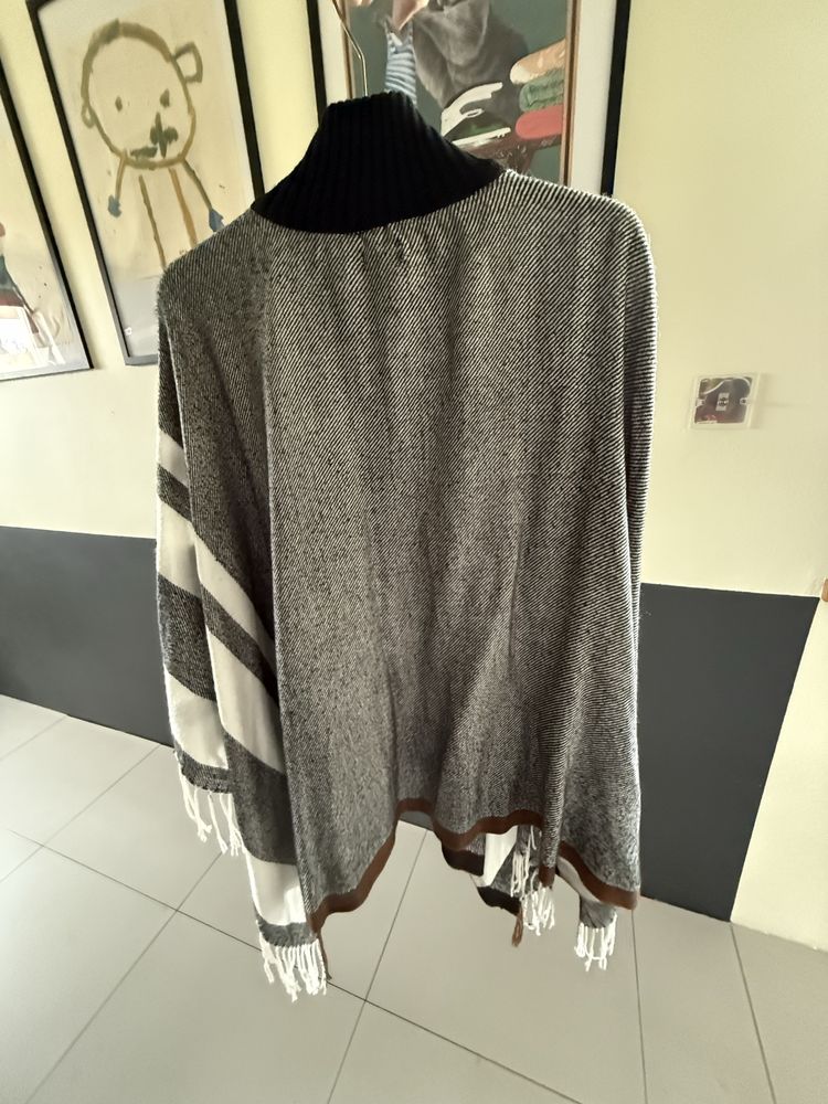 Poncho, narzutka, sweter River Island one size