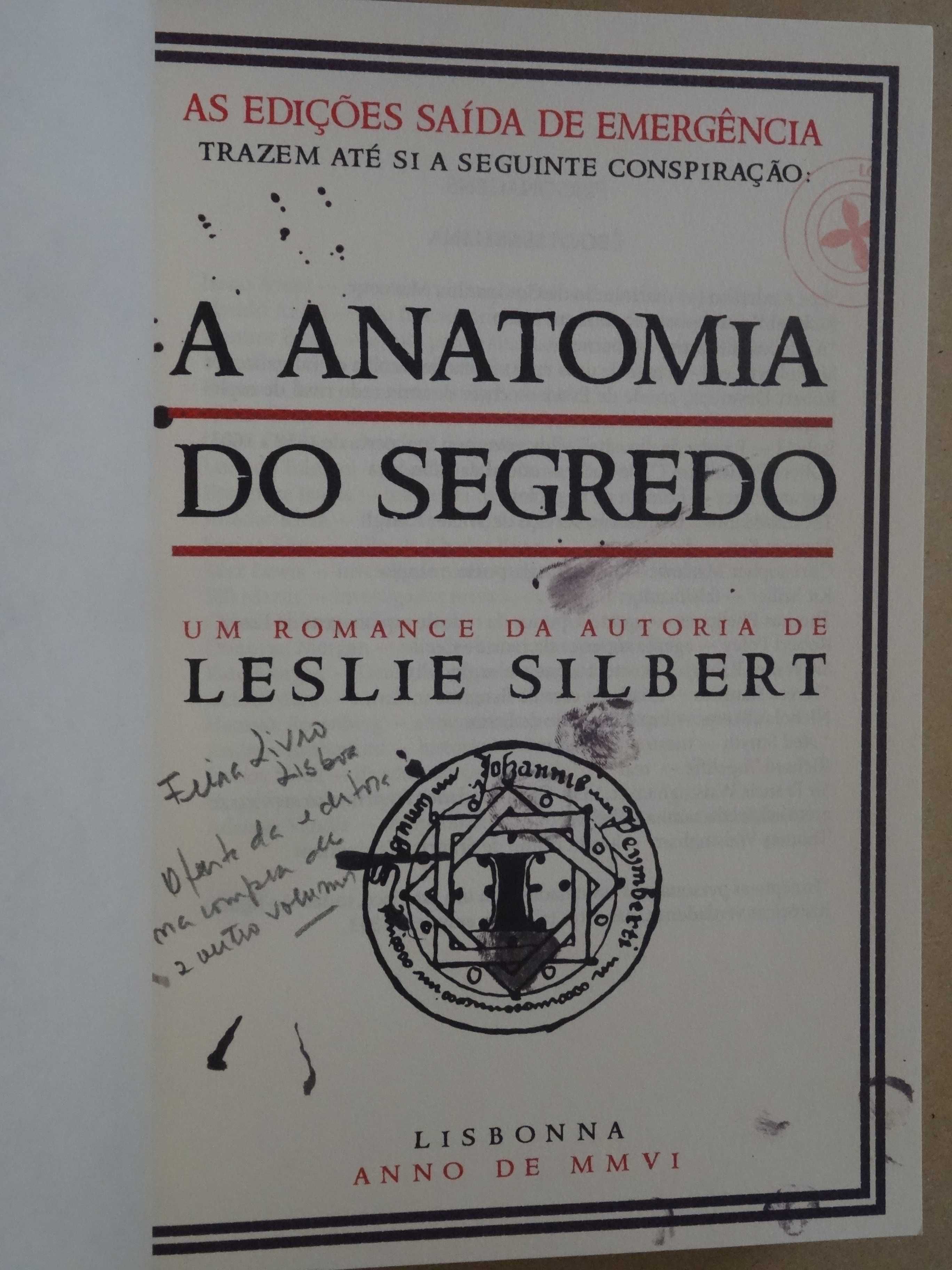 A Anatomia do Segredo de Leslie Silbert