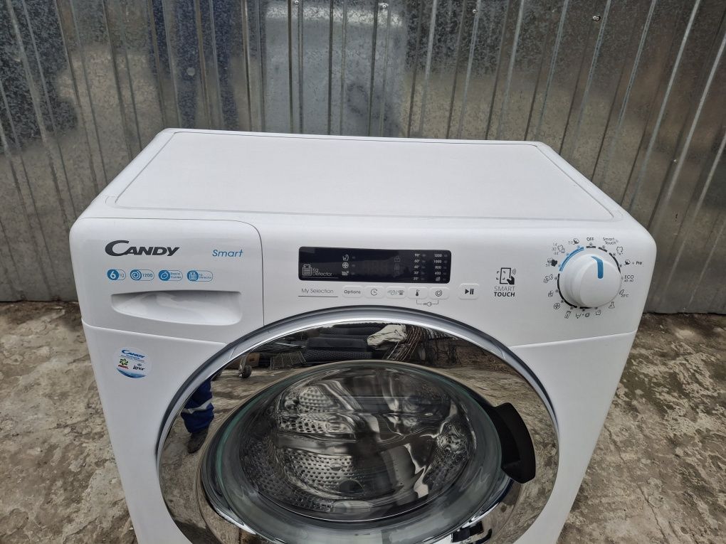 Candy 6kg 1200 rpm sterowanie telefonem  dowóz gratis