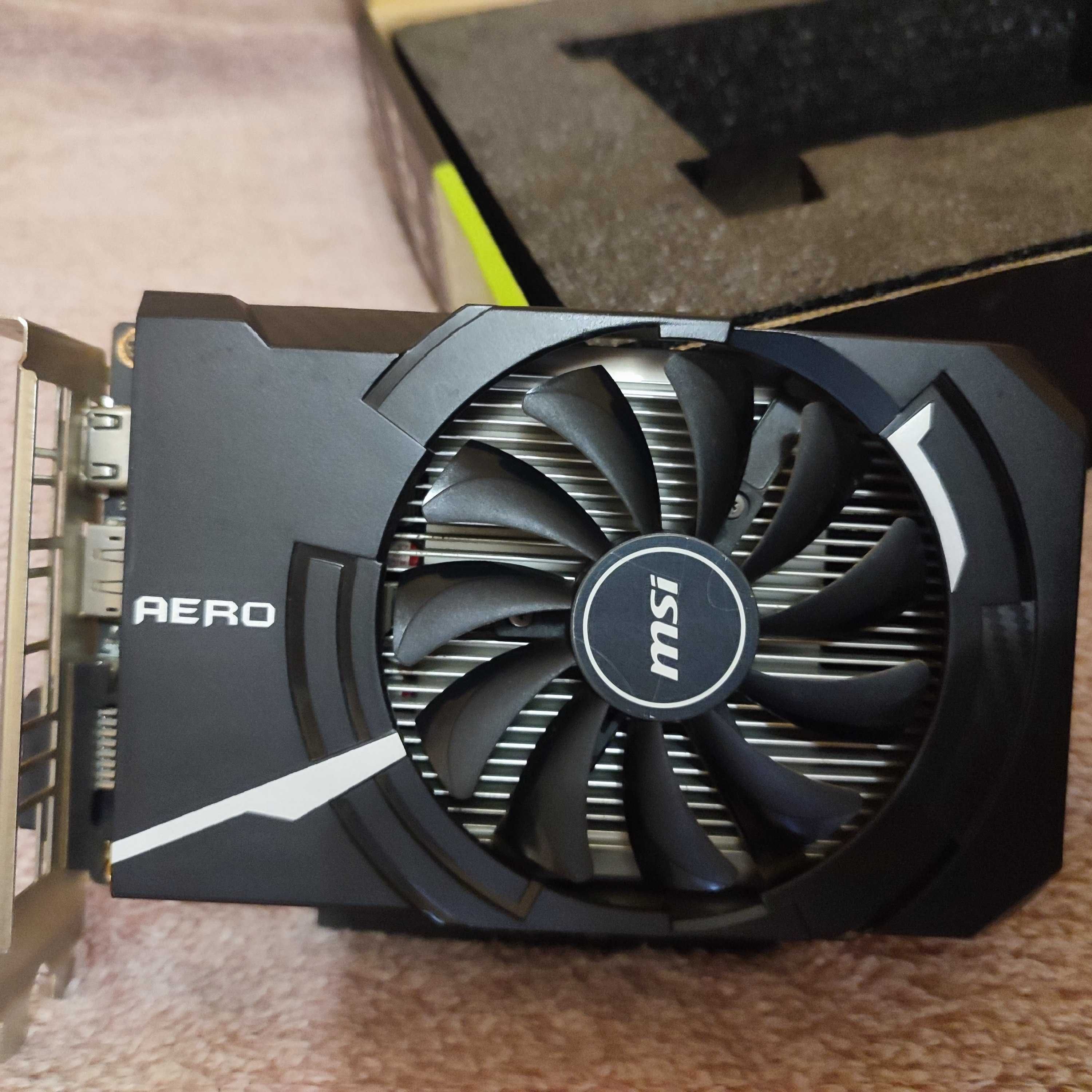 видеокарта GTX 1650 MSI