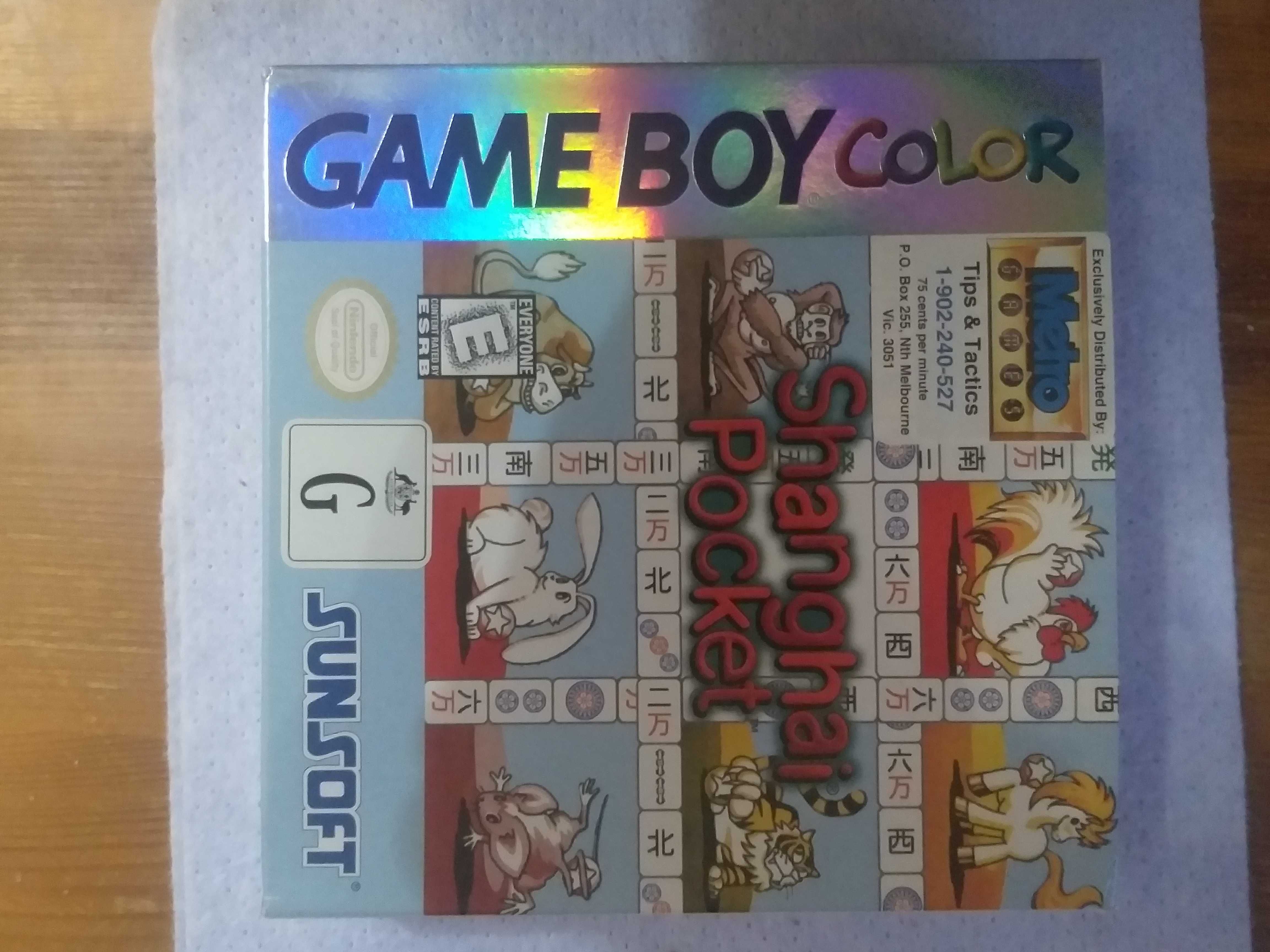 SHANGHAI POCKET na konsolę Game Boy