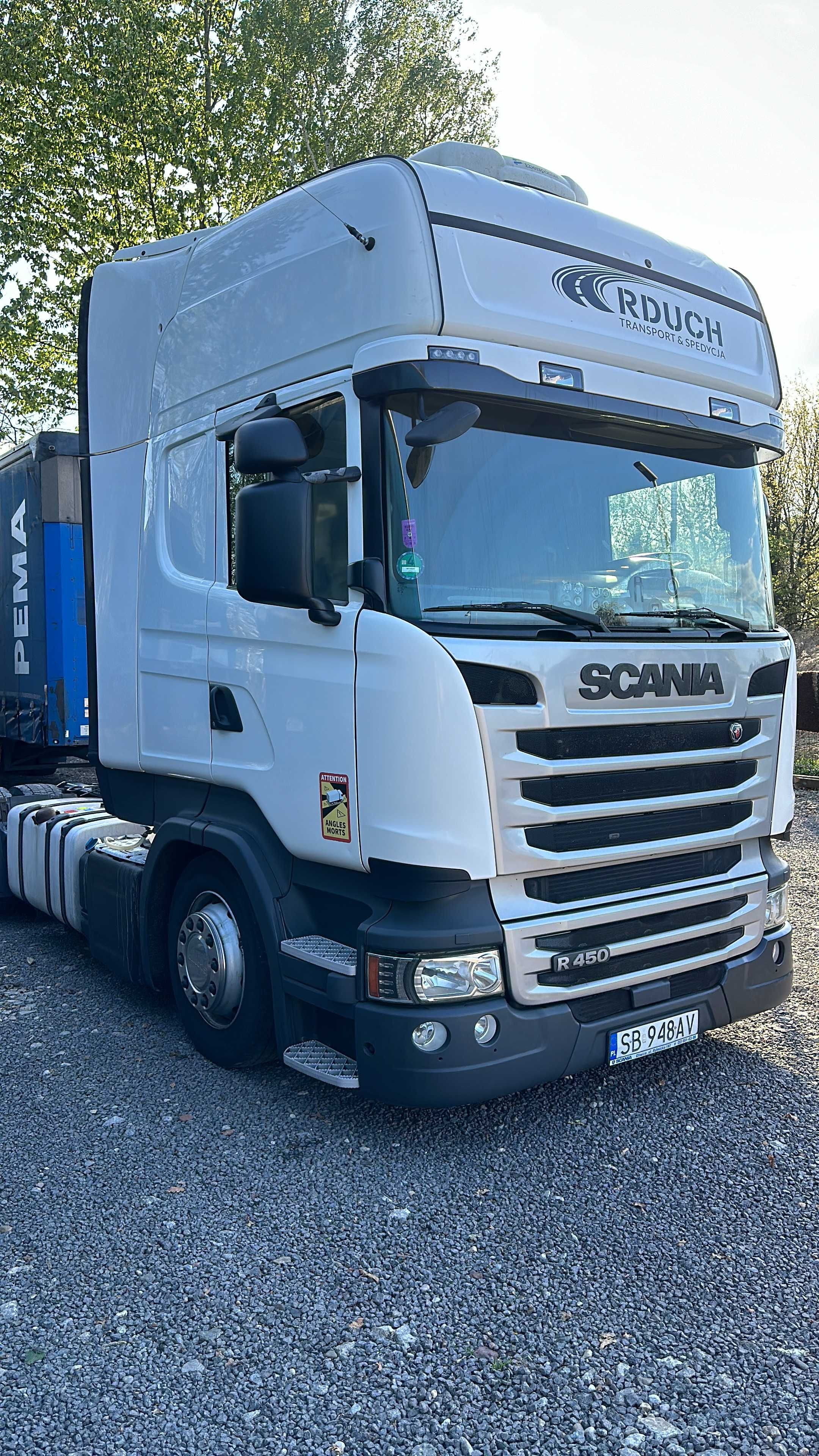 SCANIA R450 MEGA lowdeck 2017r
