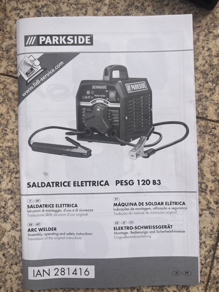 Maquina de Soldar Eletrica PESG 120 B3