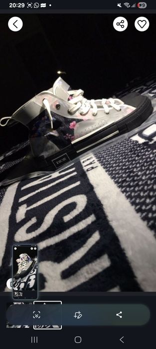 Tenis Christian Dior High tops