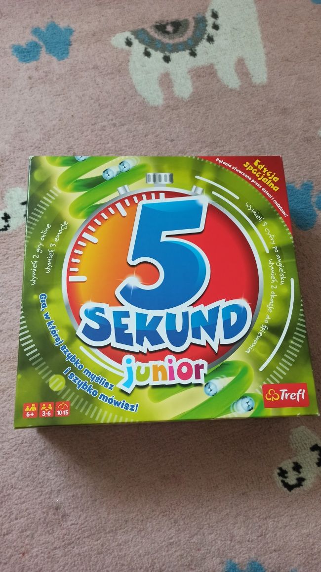 Gra 5 sekund junior, stan idealny