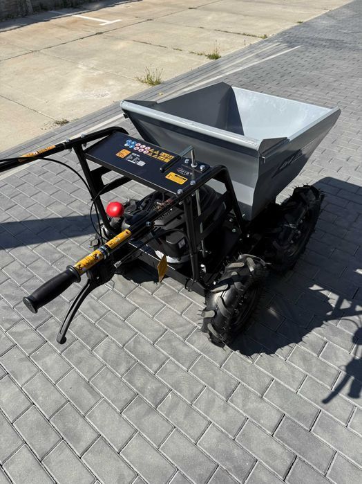 Taczka 300kg 400kg wozidło spalinowe Loncin 4,5 KM budowlane ogród 4x4