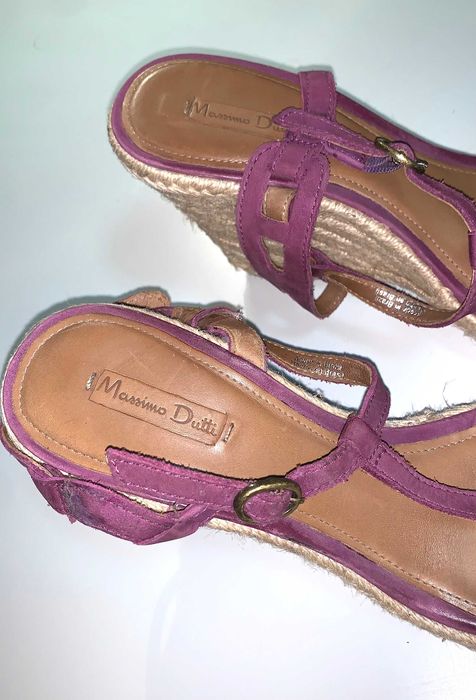 Sandálias Massimo Dutti c/salto 40