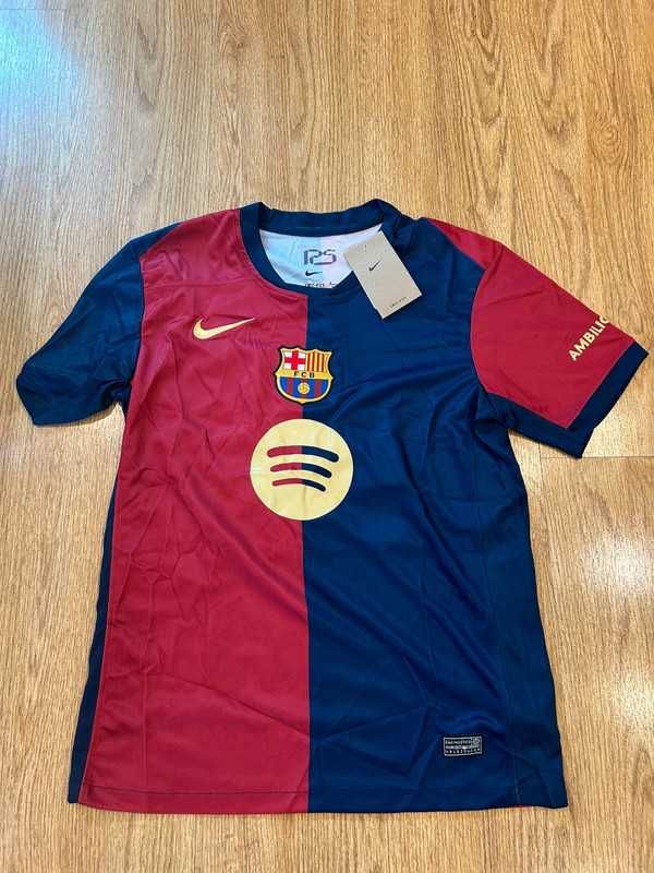 Oddychający/Wchłaniaćpot/Koszulka Barcelona'Lewandowskiego_r.3XL