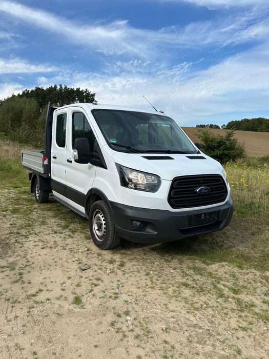 Ford Transit mk8 2.0 130km , brygadówka , doka 7 osób , hak