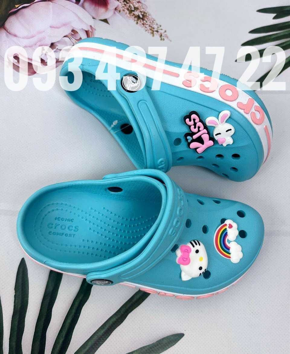 Crocs Bayaband Kids Дитячі Крокси Сабо Усі розміри у наявності