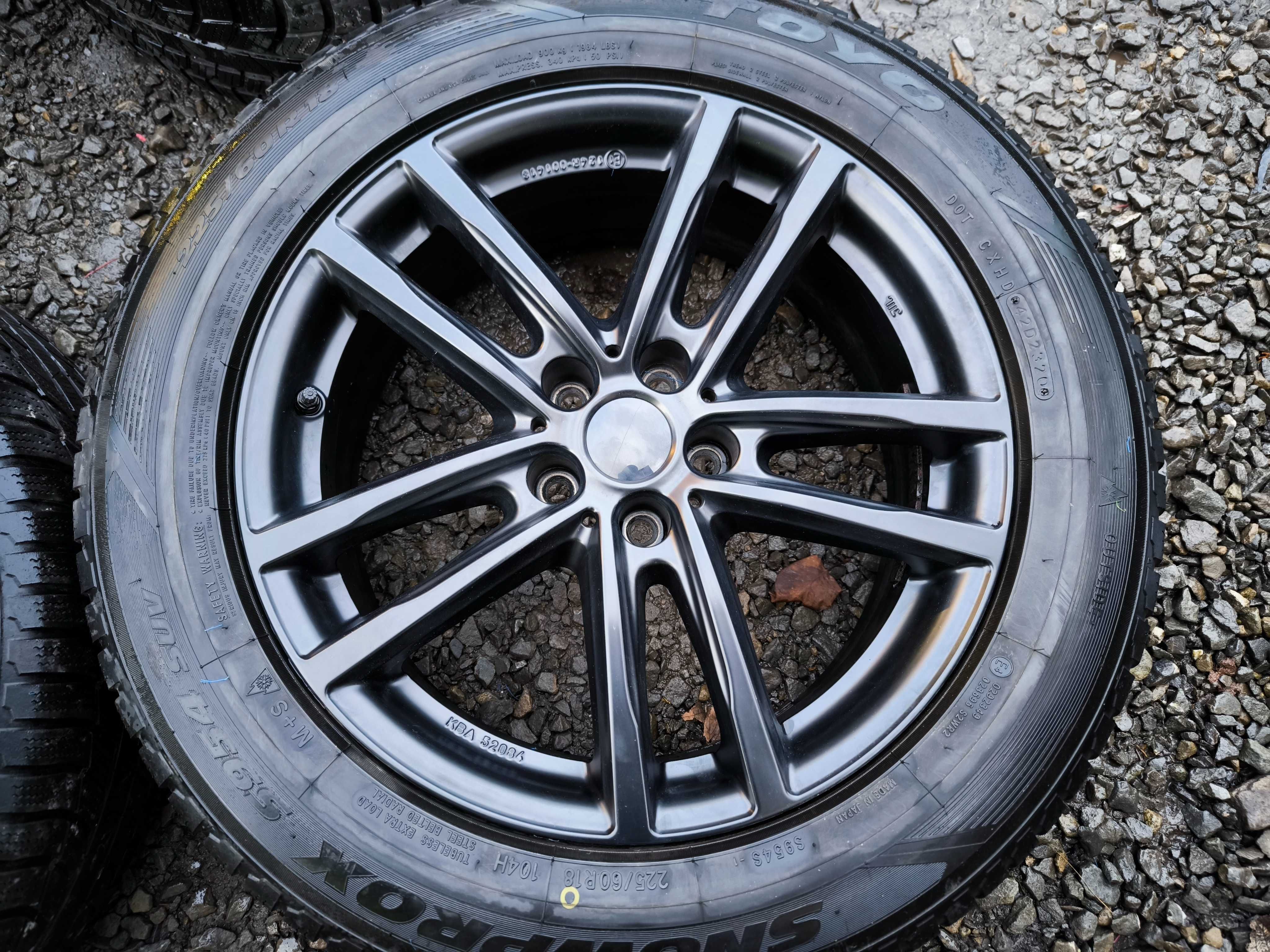 Koła BMW Skoda VW Audi Seat Mercedes 18 cali 5x112 ET 22 Opony 225/60