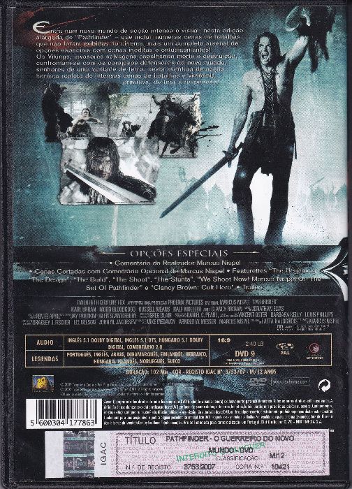 DVD - PathFinder (O guerreiro do novo mundo)