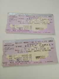 Archiwalne bilety koncert Kelly Family w Wiedniu