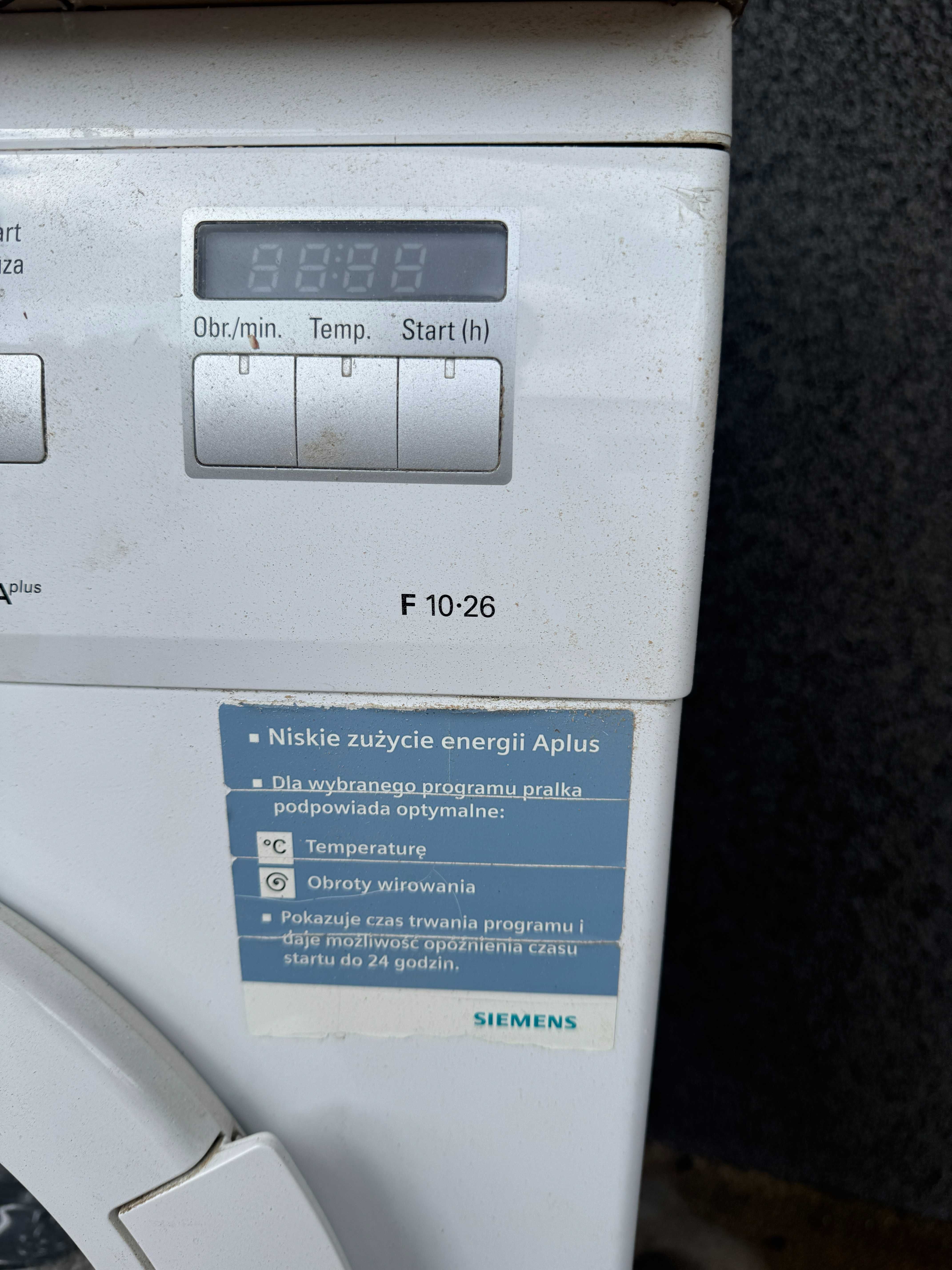 pralka siemens f10 26