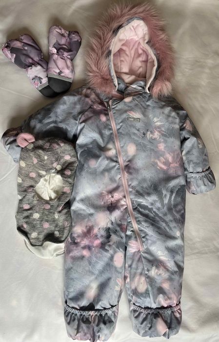 Комбинезон Lenne с шапкой и перчатками