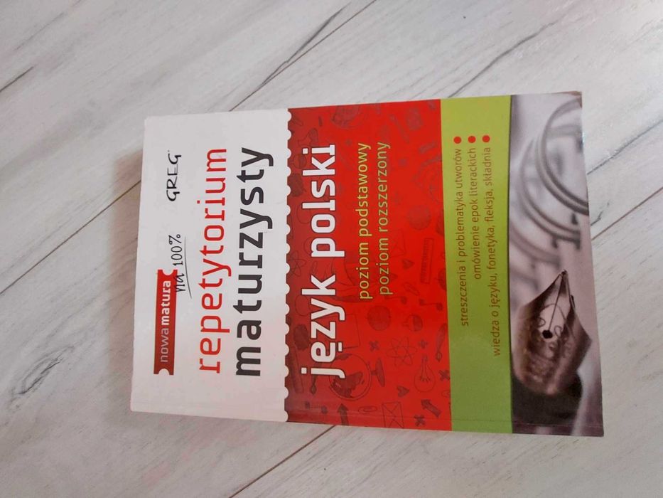 Repetytorium maturalne język polski GREG