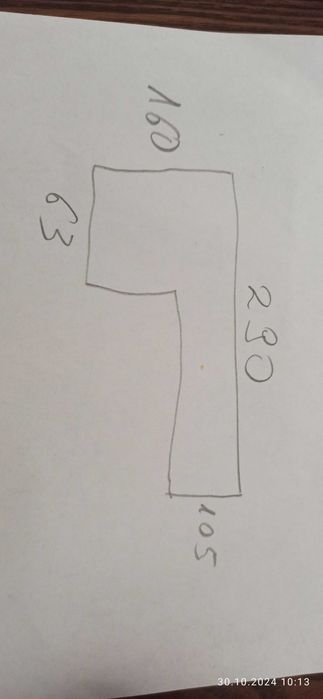 Narożnik rozkładany 290x160